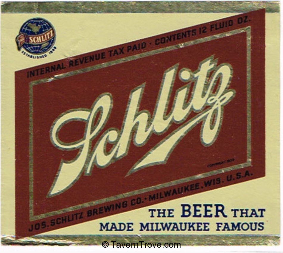 Schlitz Beer