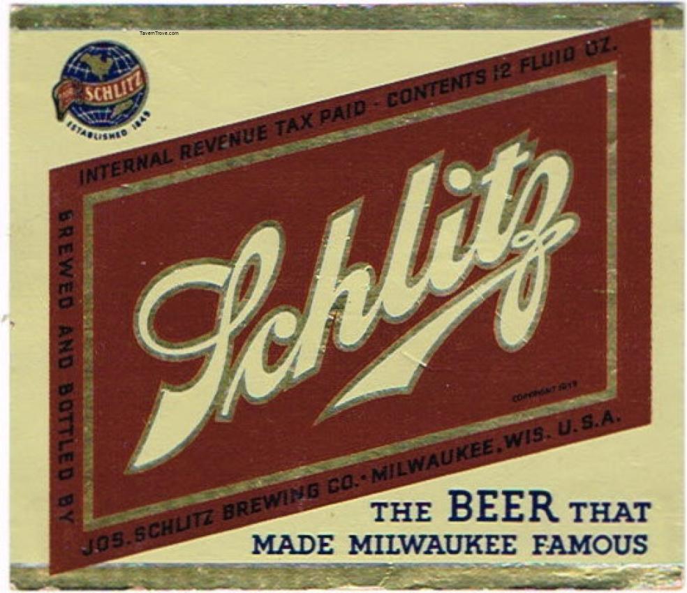 Schlitz Beer