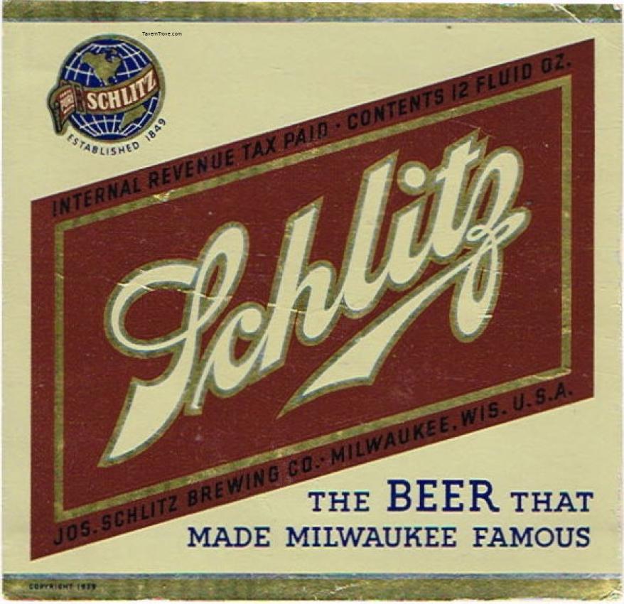 Schlitz Beer