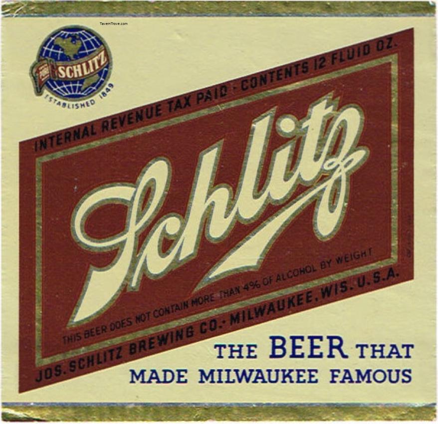 Schlitz Beer