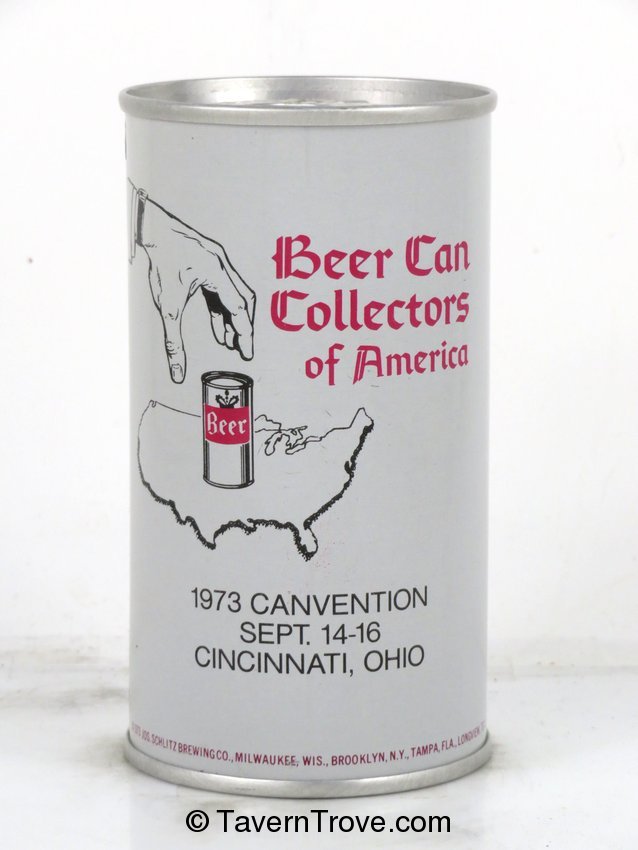 Schlitz Beer BCCA Canvention can