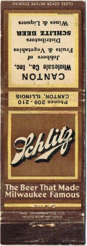 Schlitz Beer Dupe