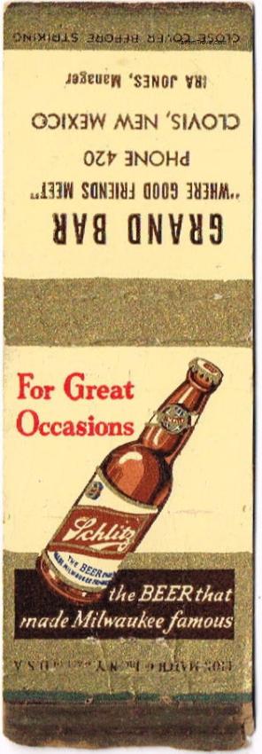 Schlitz Beer Dupe