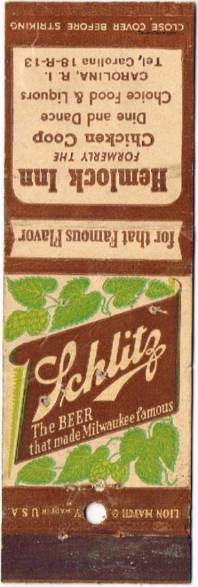 Schlitz Beer Dupe