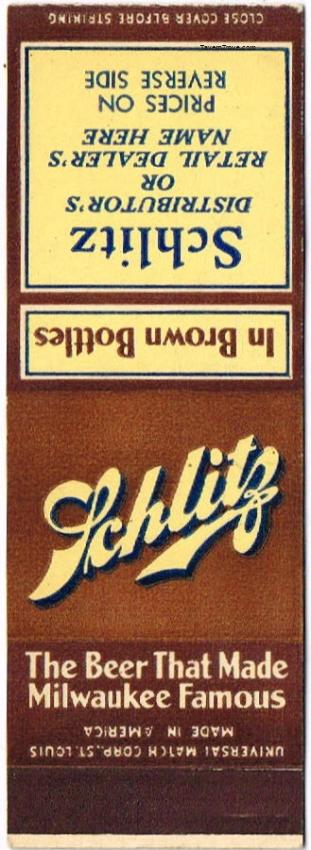 Schlitz Beer