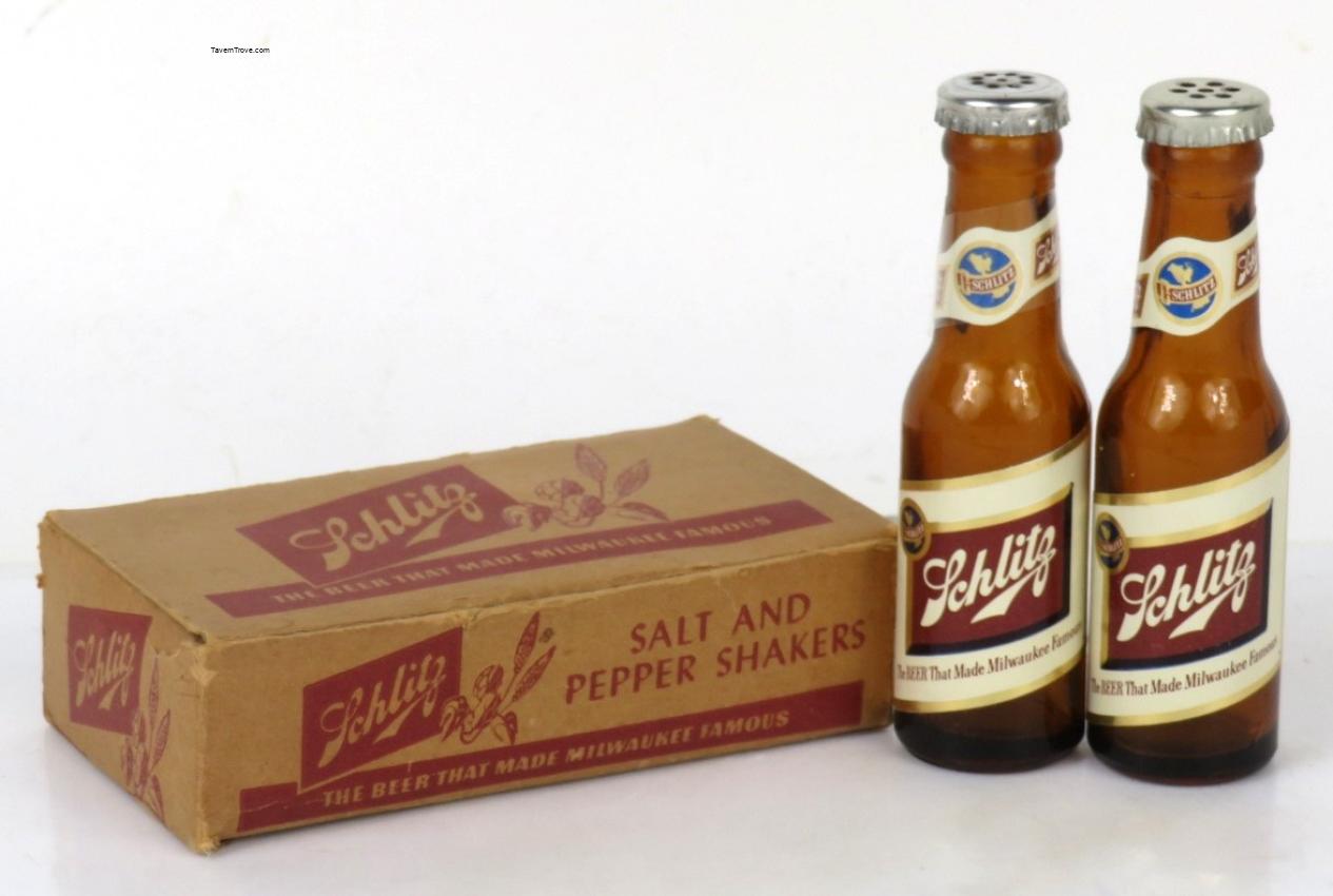 Schlitz Beer Salt & Pepper