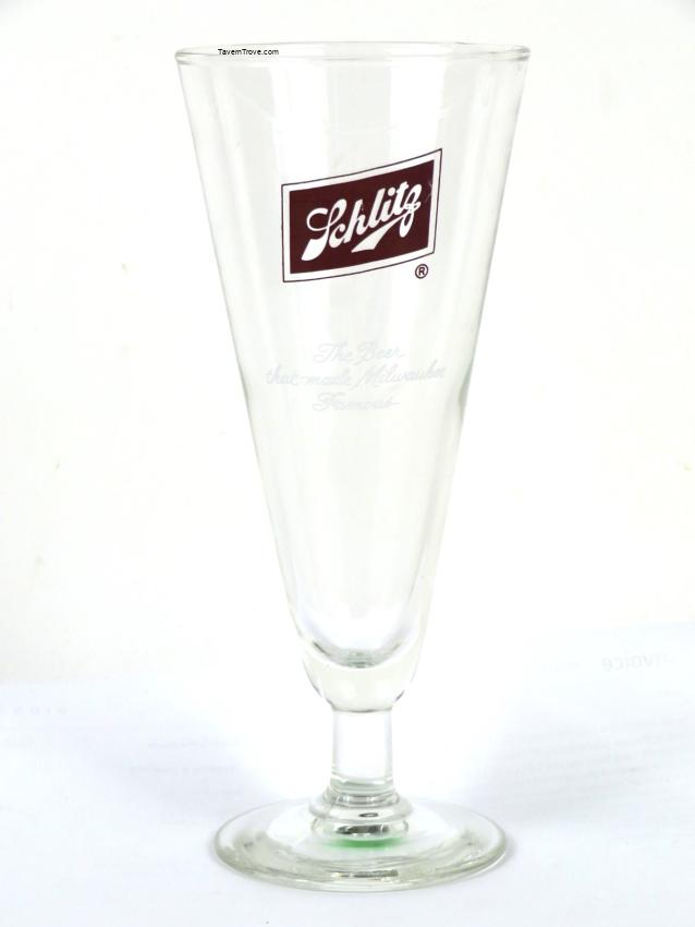 Schlitz Beer Stemmed