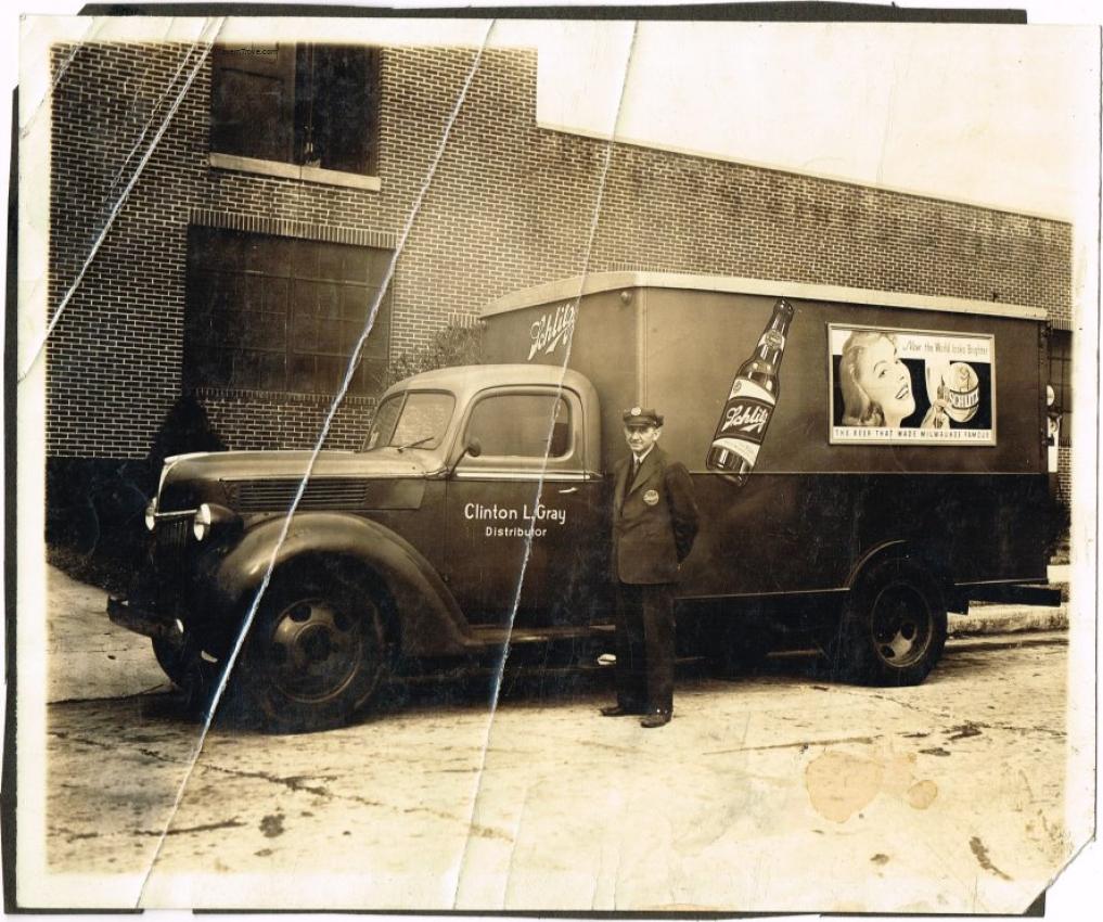 Schlitz Beer Truck Clinton L Gray Baltimore Maryland