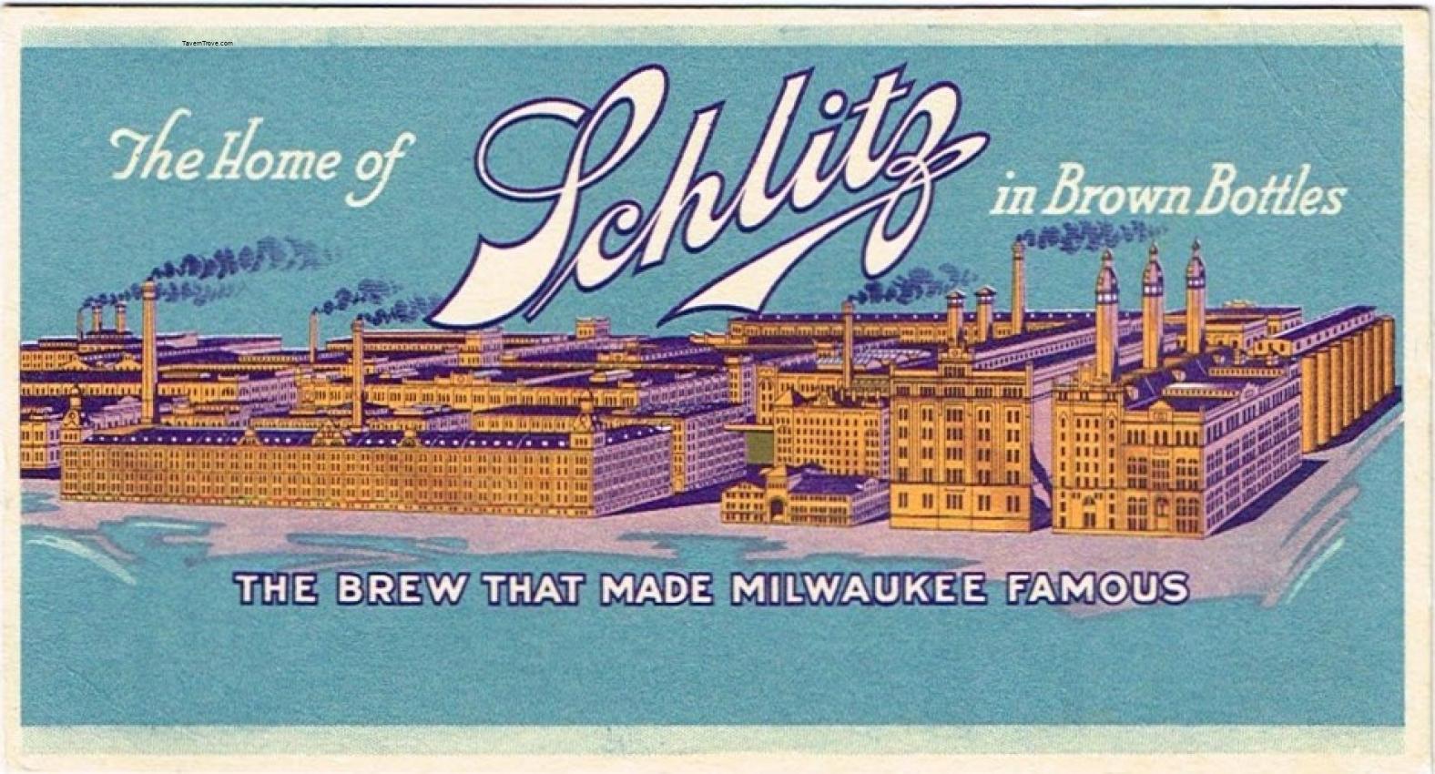 Schlitz Brew Factory Scene