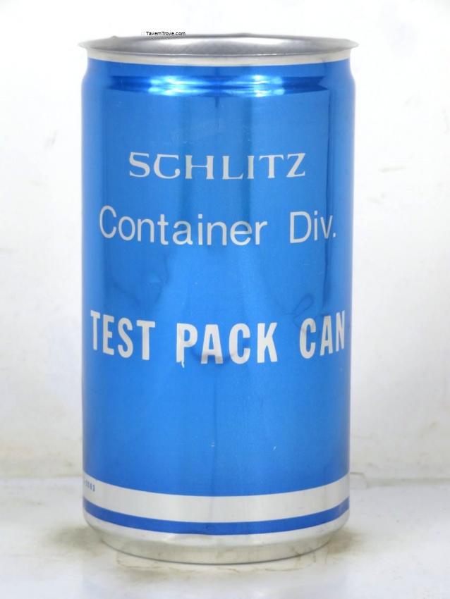Schlitz Container Div. Test Pack (Blue)