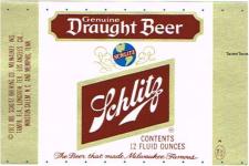 Schlitz Draught Beer