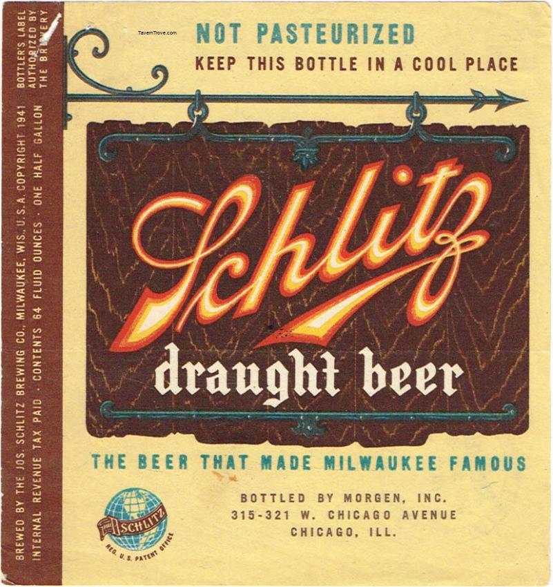Schlitz Draught Beer