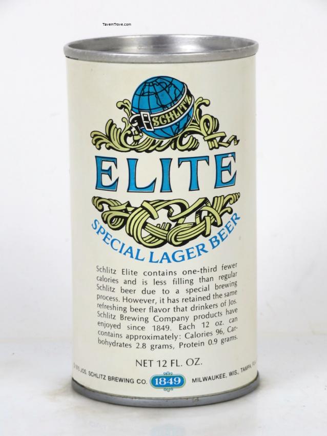 Schlitz Elite Special Lager Beer (test)