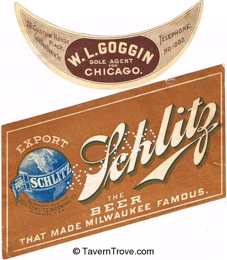 Schlitz Export Beer