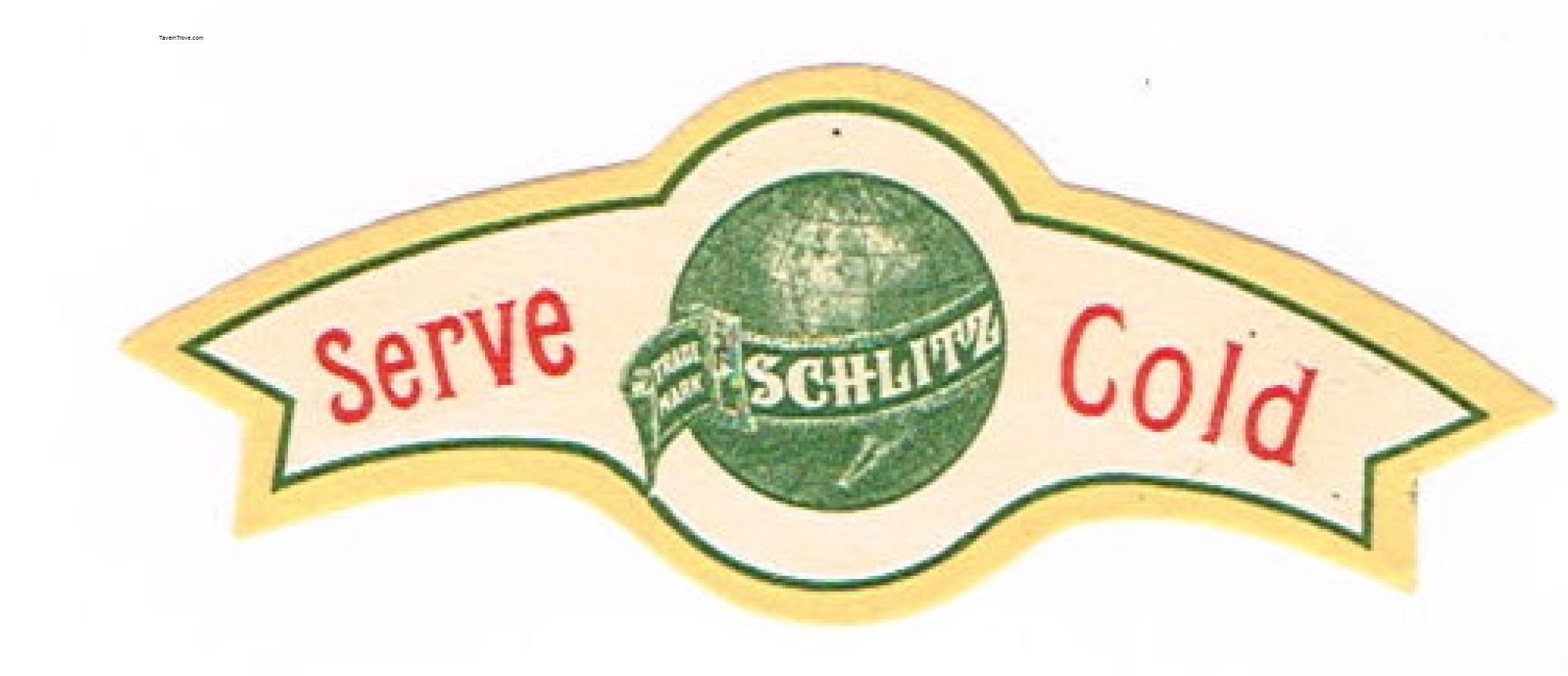 Schlitz Lemon Soda (neck label)