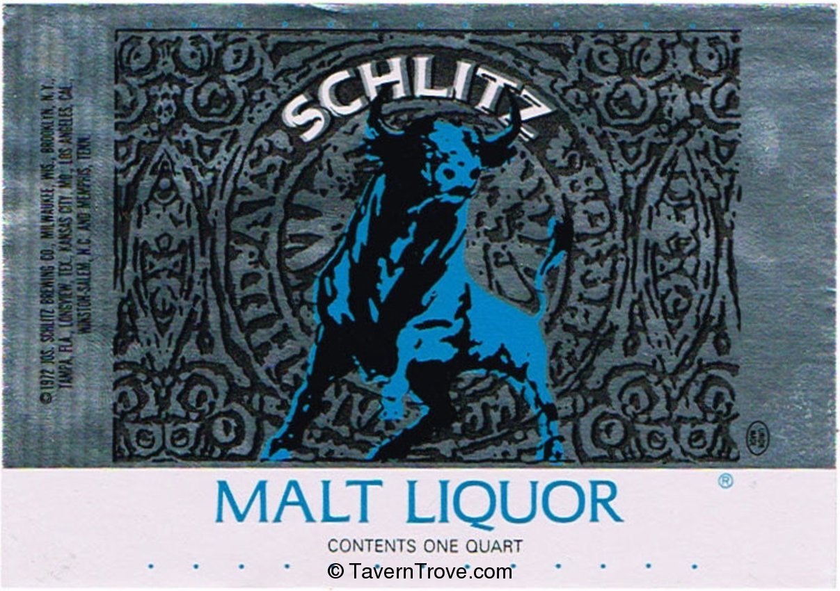 Schlitz Malt Liquor