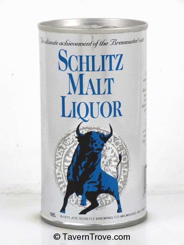 Item 96671 1975 Schlitz Malt Liquor (test) Tab Top Can Unpictured