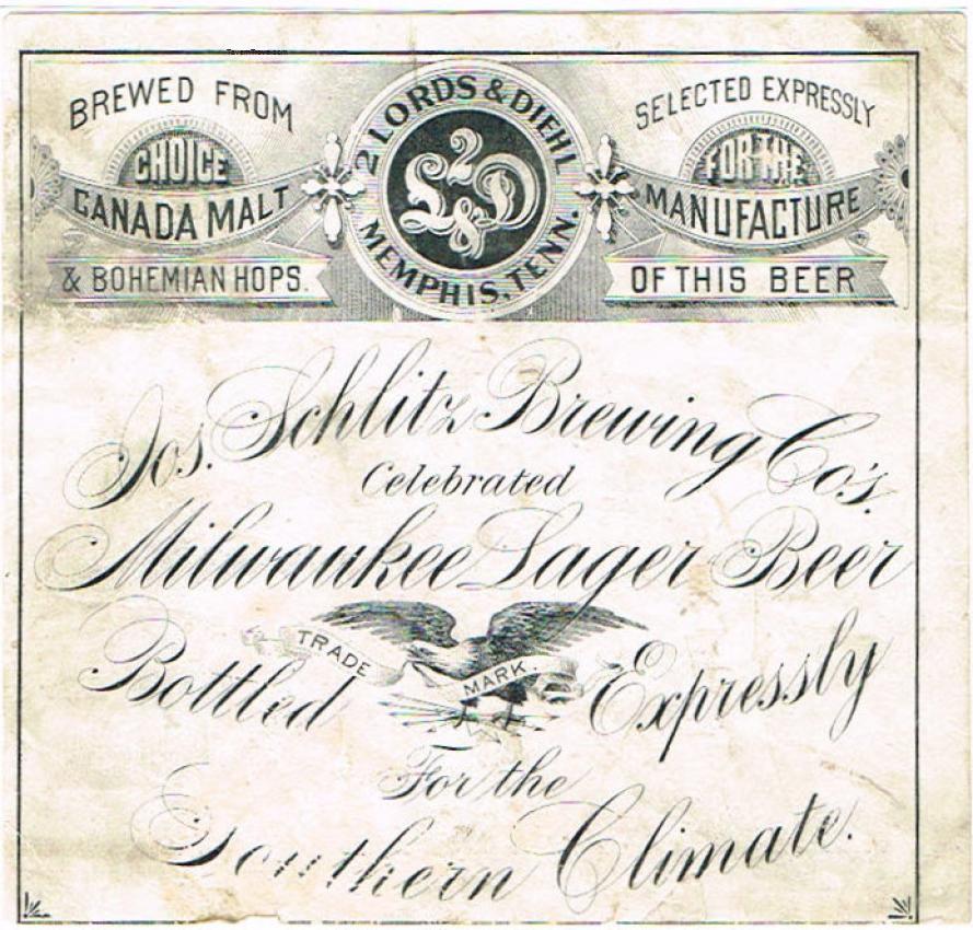 Schlitz Milwaukee Lager Beer (book)