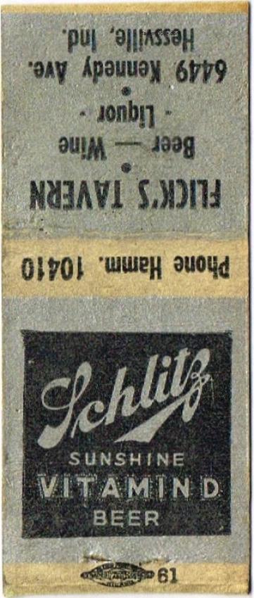 Schlitz Vitamin D Beer