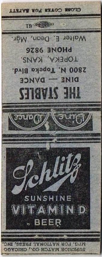 Schlitz Vitamin D Beer