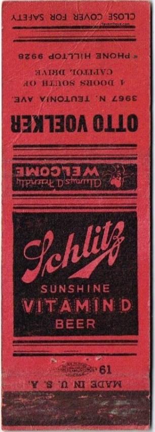 Schlitz Vitamin D Beer