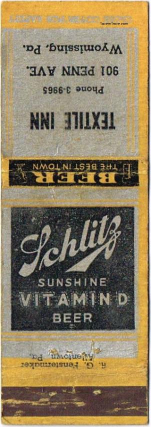 Schlitz Vitamin D Beer