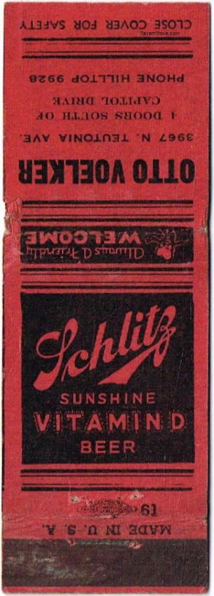 Schlitz Vitamin D Beer