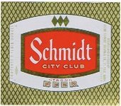 Schmidt City Club Beer