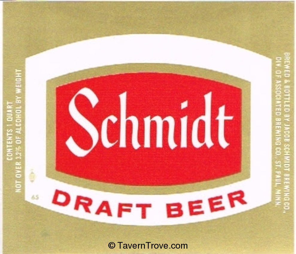 Schmidt Draft Beer