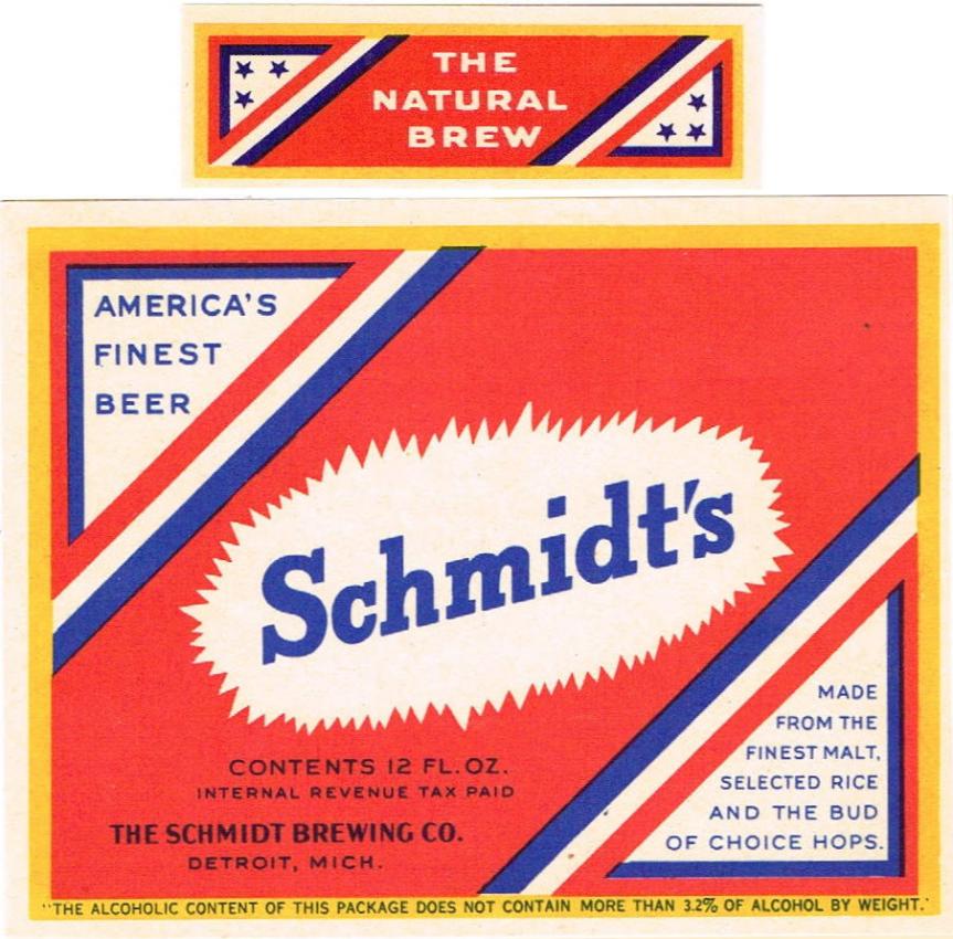 Schmidt's Beer 118mm