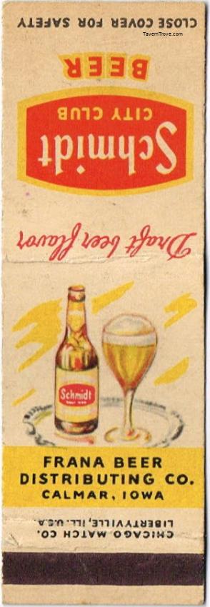 Schmidt's City Club Beer