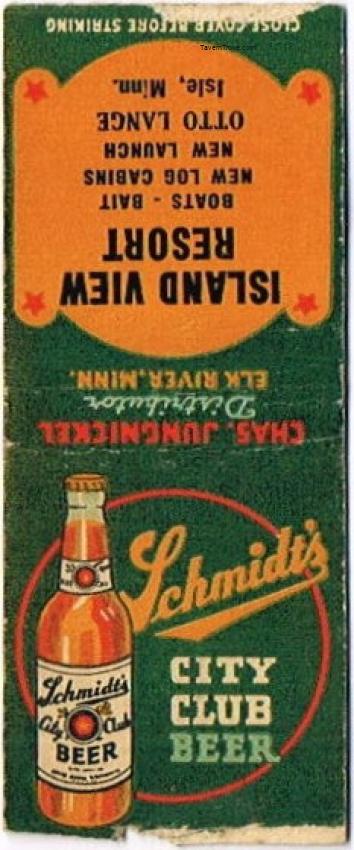 Schmidt's City Club Beer