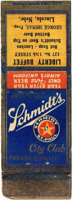 Schmidt's City Club Beer