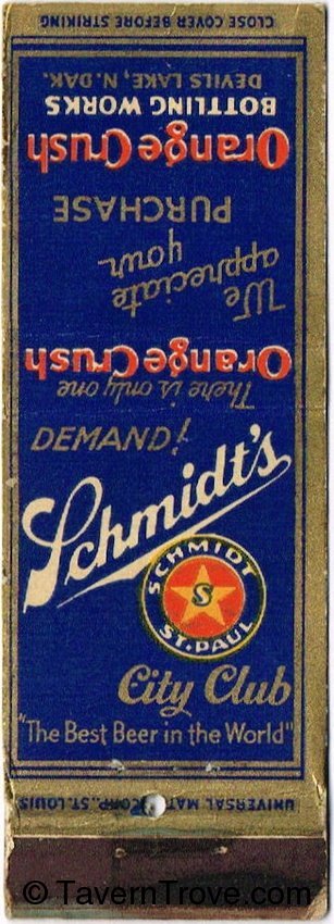 Schmidt's City Club Beer