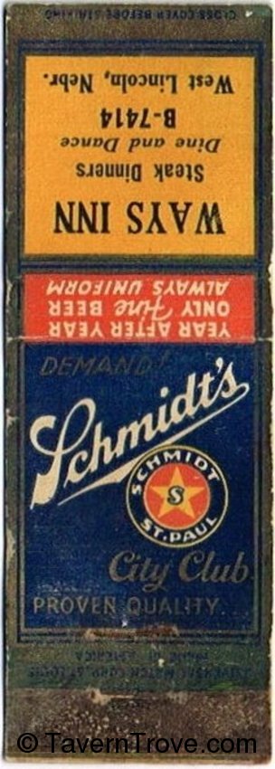 Schmidt's City Club Beer