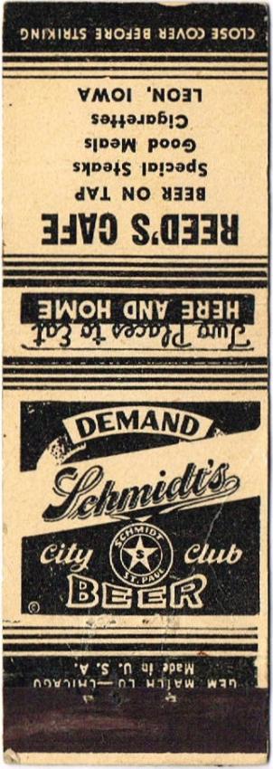 Schmidt's City Club Beer