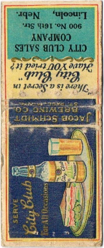 Schmidt's City Club Beer