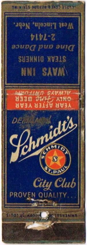 Schmidt's City Club Beer
