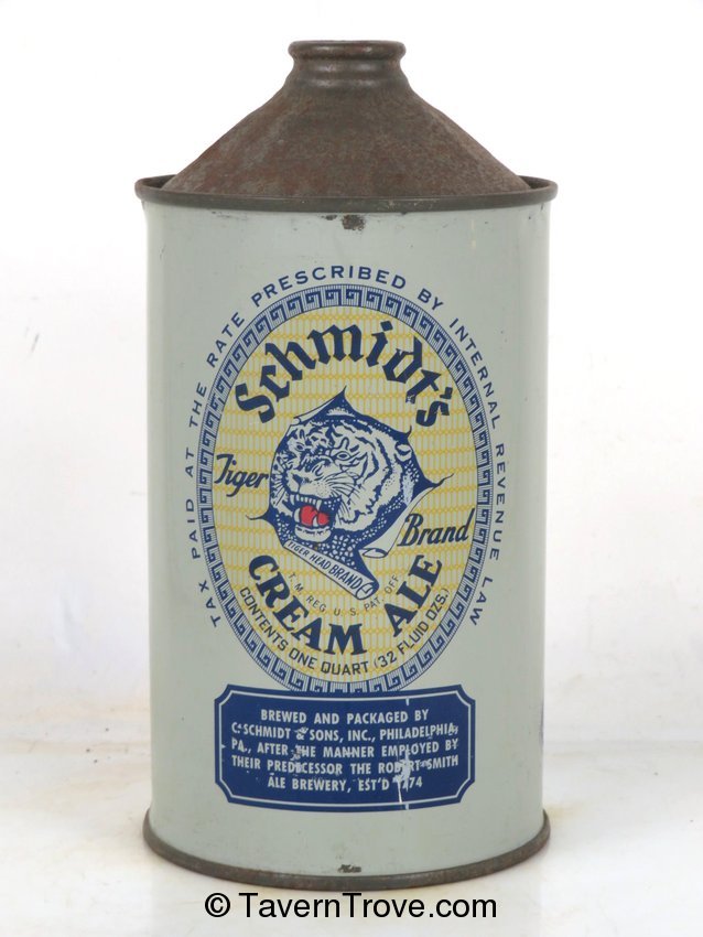 Schmidt's Cream Ale (Battleship Grey)