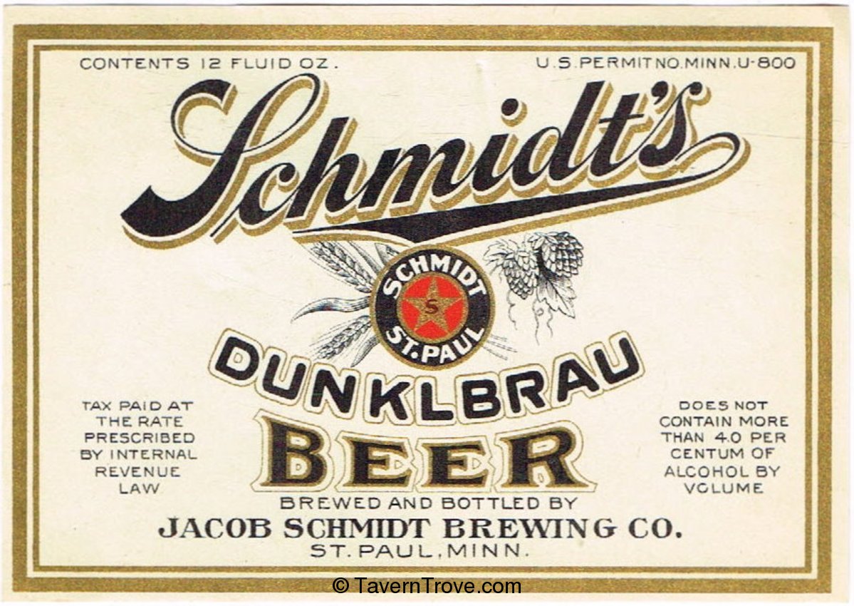 Schmidt's Dunklbrau Beer