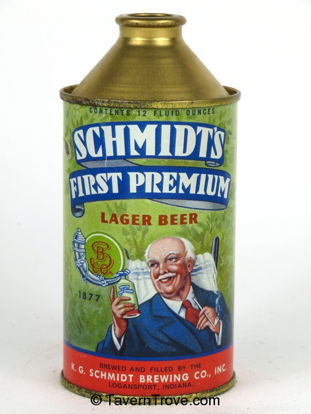 Schmidt's First Premium Lager Beer