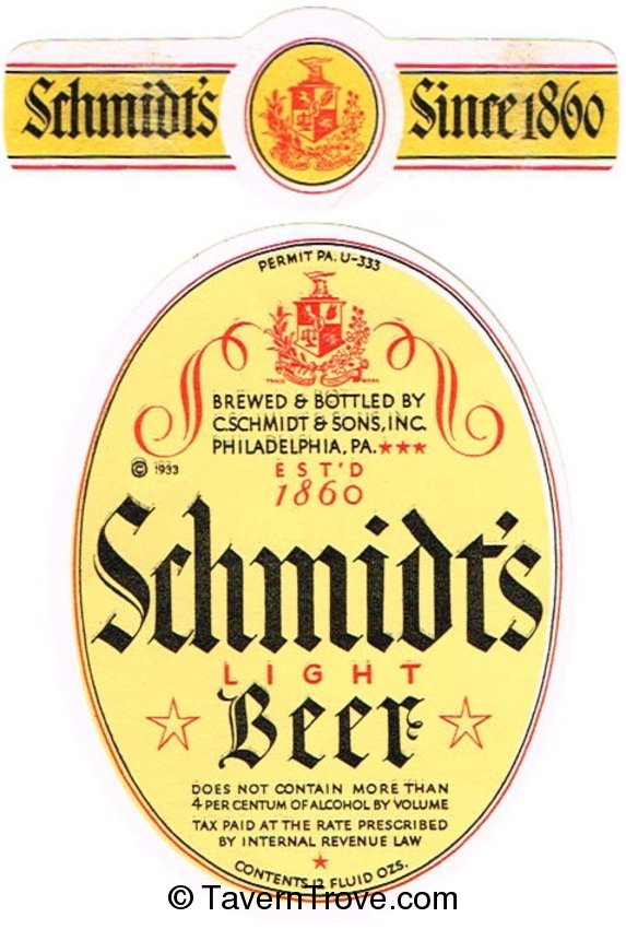 Schmidt's Light Beer