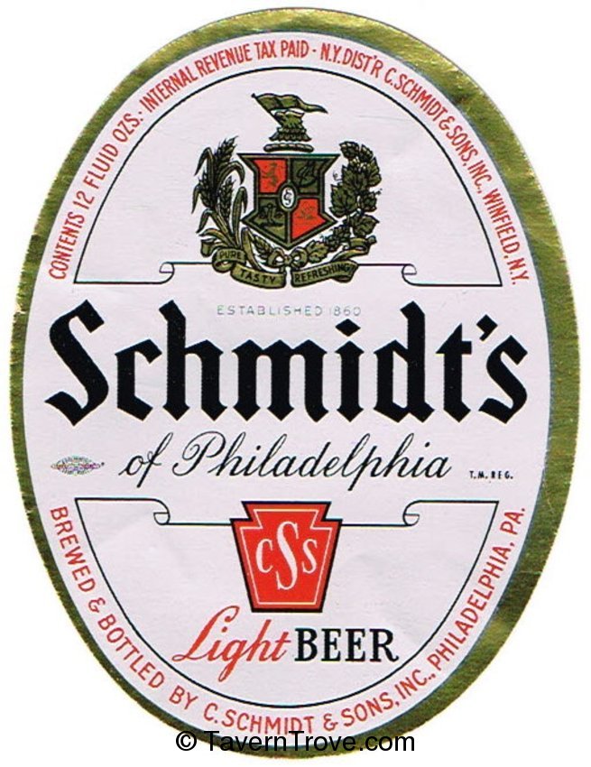 Schmidt's Light Beer