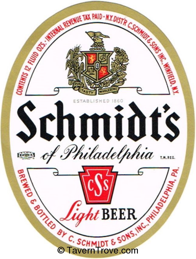 Schmidt's Light Beer