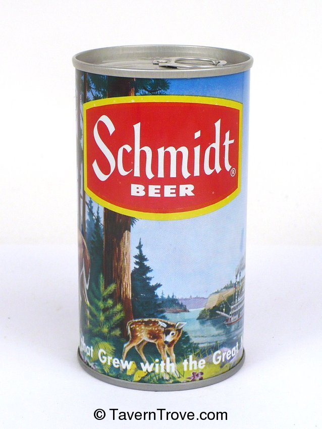 Schmidt Beer (Deer and Riverboat)