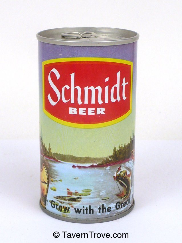 Schmidt Beer (c) (Indian and Canoe)