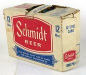 Schmidt Beer Scenic Series 12-Pack With Straight Sided Yellow Band Cans