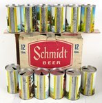 Schmidt Beer Scenic Series 12-Pack With Straight Sided Yellow Band Cans