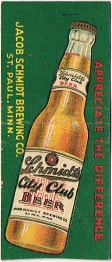 Schmidt City Club Beer