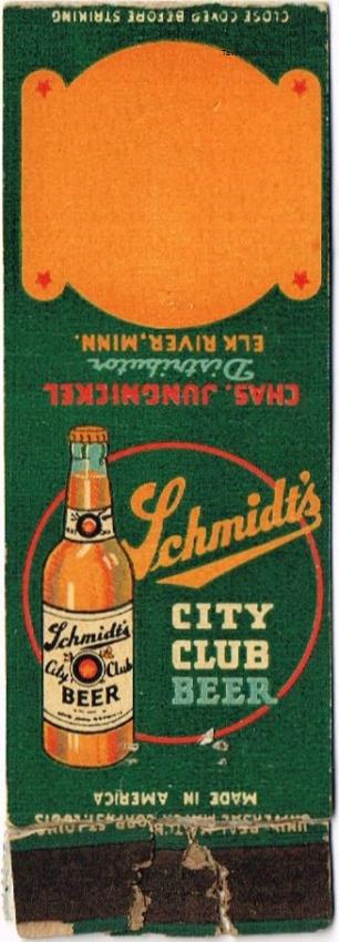 Schmidt's City Club Beer